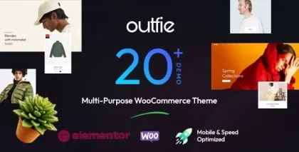 Outfie – Multipurpose WooCommerce Theme 1.0.5 GPL Theme