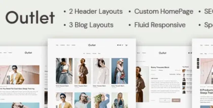 Outlet by MyThemeShop 1.0.2 GPL Theme