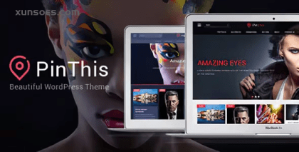 PINTHIS PINTEREST STYLE WORDPRESS THEME 1.6.9 GPL Theme