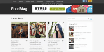 PIXELMAG MYTHEMESHOP THEME 1.1.1 GPL Theme