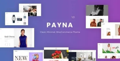 Payna Clean, Minimal WooCommerce Theme 1.0.4 GPL Theme