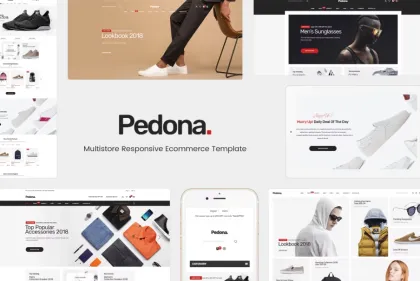 Pedona Fashion Sport Theme for WordPress 1.0.7 GPL Theme