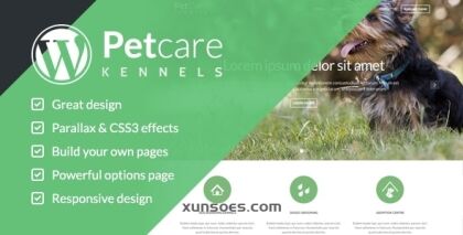 PetCare Dog Kennels WordPress Theme 1.4.1 GPL Theme