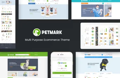 PetMark Responsive WooCommerce WordPress Theme 1.2.2 GPL Theme