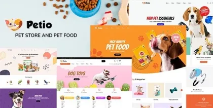 Petio – Pet Store WooCommerce WordPress Theme 1.0.9 GPL Theme