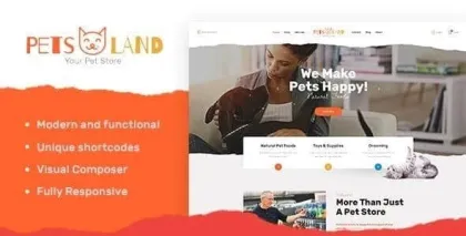 Pets Land 1.2.2 GPL Theme