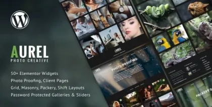 Photography Aurel 26.0 GPL Theme