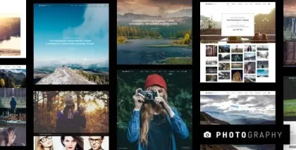 Photography WordPress 7.4.11 GPL Theme