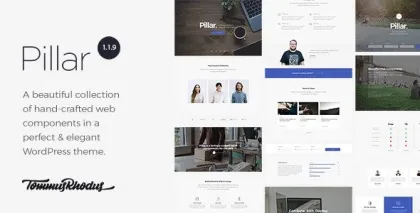 Pillar Multipurpose Multi-Concept Responsive WordPress Theme 1.1.14 GPL Theme
