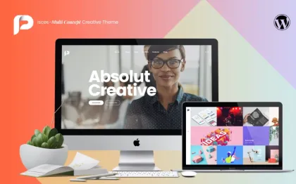 Pisces Multi Concept Creative Theme 2.4.0 GPL Theme