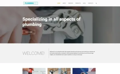 Plumbing Co WordPress Theme 1.0.0 GPL Theme