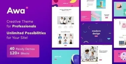 Portfolio Awa 1.4.6 GPL Theme