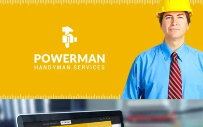 Powerman Handyman Services WordPress Theme 1.3 GPL Theme