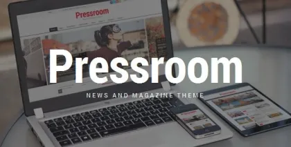 Pressroom 5.2 GPL Theme