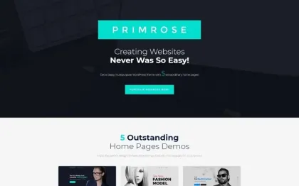 Primrose Multipurpose WordPress Theme 1.0.0 GPL Theme