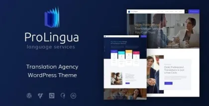 ProLingua | Translation Services WordPress Theme 1.1.5 GPL Theme
