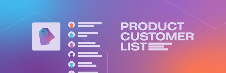 Product Customer List for WooCommerce 3.1.3 GPL Plugins
