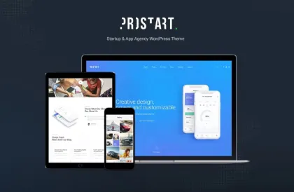 Prostart Startup Corporate WordPress Theme 1.1.3 GPL Theme