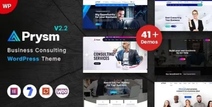 Prysm Consulting 2.5 GPL Theme