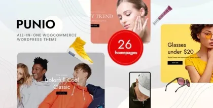 Punio – All-in-one WooCommerce WordPress Theme 1.0.6 GPL Theme