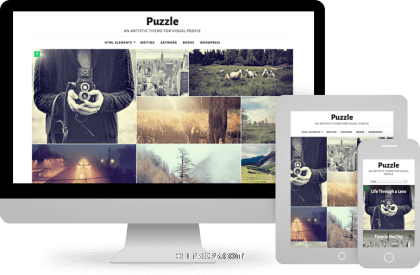 Puzzle Theme 2.3 GPL Theme