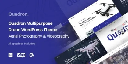 Quadron 1.0.9 GPL Theme