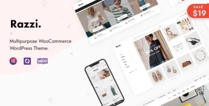 Razzi Multipurpose WooCommerce WordPress Theme 2.1.3 GPL Theme