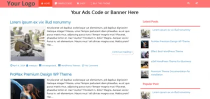 ReFresh Pro WP Theme by insertcart 2.8 GPL Theme