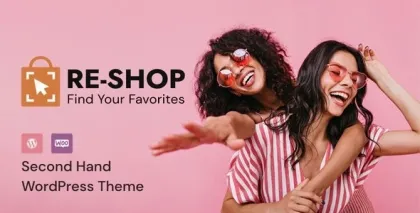 ReShop ReCommerce Second Hand Theme 1.1 GPL Theme