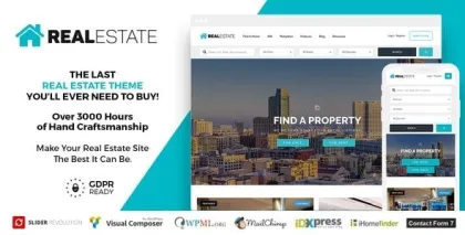 Real Estate 3.0.4 GPL Theme