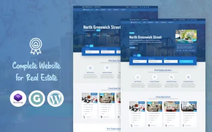 RealAX Premium Real Estate WordPress Theme 1.0.0 GPL Theme