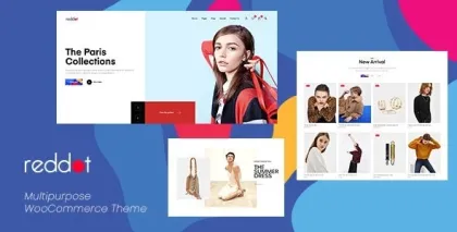 Reddot Minimal Modern WooCommerce WordPress Theme 1.0.9 GPL Theme