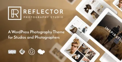 Reflector Photography 1.2.2 GPL Theme