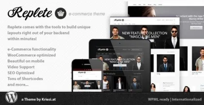 Replete e-Commerce and Business 4.3 GPL Theme