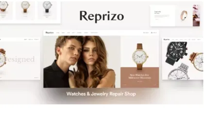 Reprizo Jewelry Watch Shop WordPress Theme 1.0.8 GPL Theme