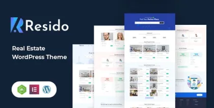 Resido Real Estate WordPress Theme 1.1 GPL Theme
