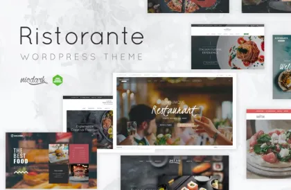 Restaurant WordPress Theme 2.1 GPL Theme