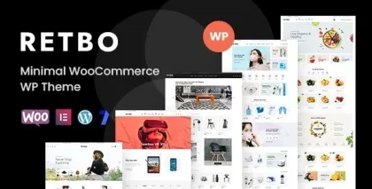 Retbo Minimal WooCommerce WordPress Theme 1.2.6 GPL Theme