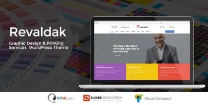 Revaldak Printing Services WordPress Theme 2 GPL Theme