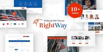 Right Way | Election Campaign and Political Candidate WordPress Theme 4.0.8 GPL Theme
