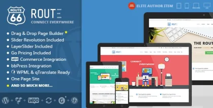 Route Responsive Multi-Purpose WordPress Theme 7.2 GPL Theme