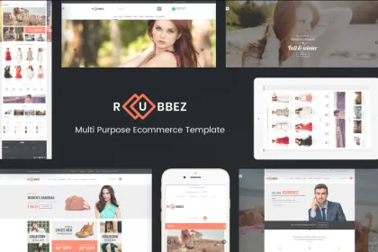 Rubbez- WooCommerce Corporate WordPress Theme 1.8.5 GPL Theme