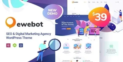 SEO Digital Marketing Agency 2.8.6 GPL Theme