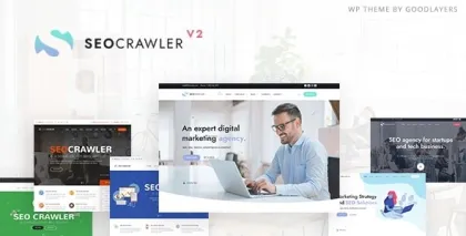 SEOCrawler SEO Marketing Agency WordPress 2.1.3 GPL Theme
