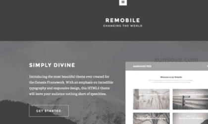 STUDIOPRESS REMOBILE PRO WORDPRESS THEME 1.0.2 GPL Theme