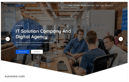 Sabah IT Solution Landing Page WordPress Theme {version} GPL Theme