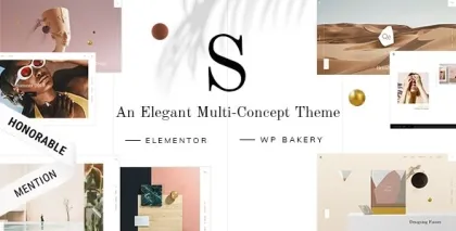 Sahel An Elegant Multi-Concept Theme 2.0 GPL Theme