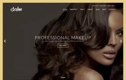 Salon WordPress Theme By CSSIgniter 1.8.7 GPL Theme
