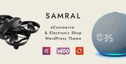 Samral Electronic WooCommerce Theme 1.2.1 GPL Theme