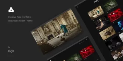 Satelite Creative Ajax Portfolio Showcase Slider Theme 1.9 GPL Theme